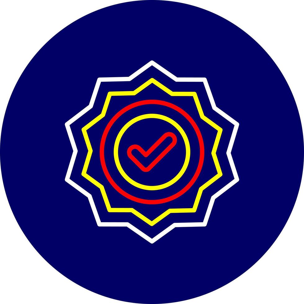 Approve Creative Icon Design vector