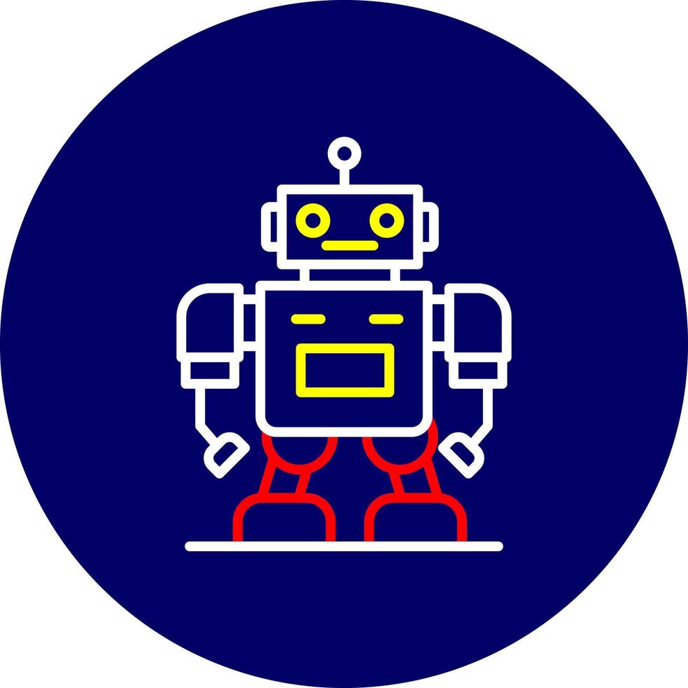 Robot Creative Icon Design vector