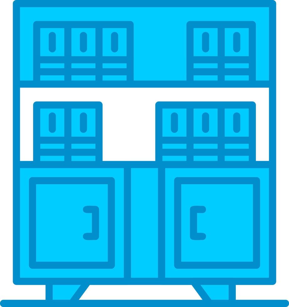 Shelving Creative Icon Design vector