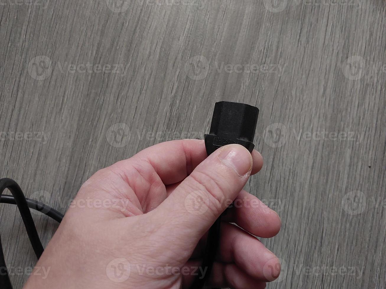Electrical computer wires for current and information transfer photo