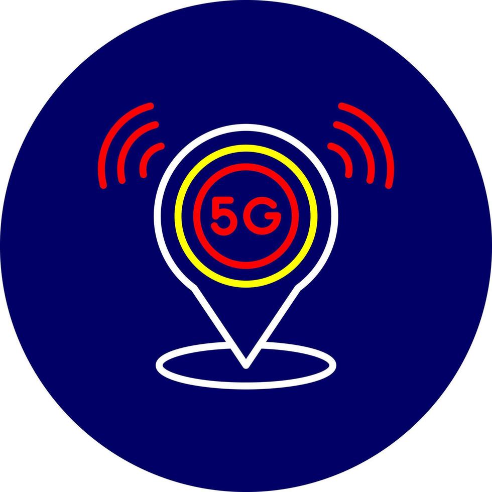 5g Creative Icon Design vector