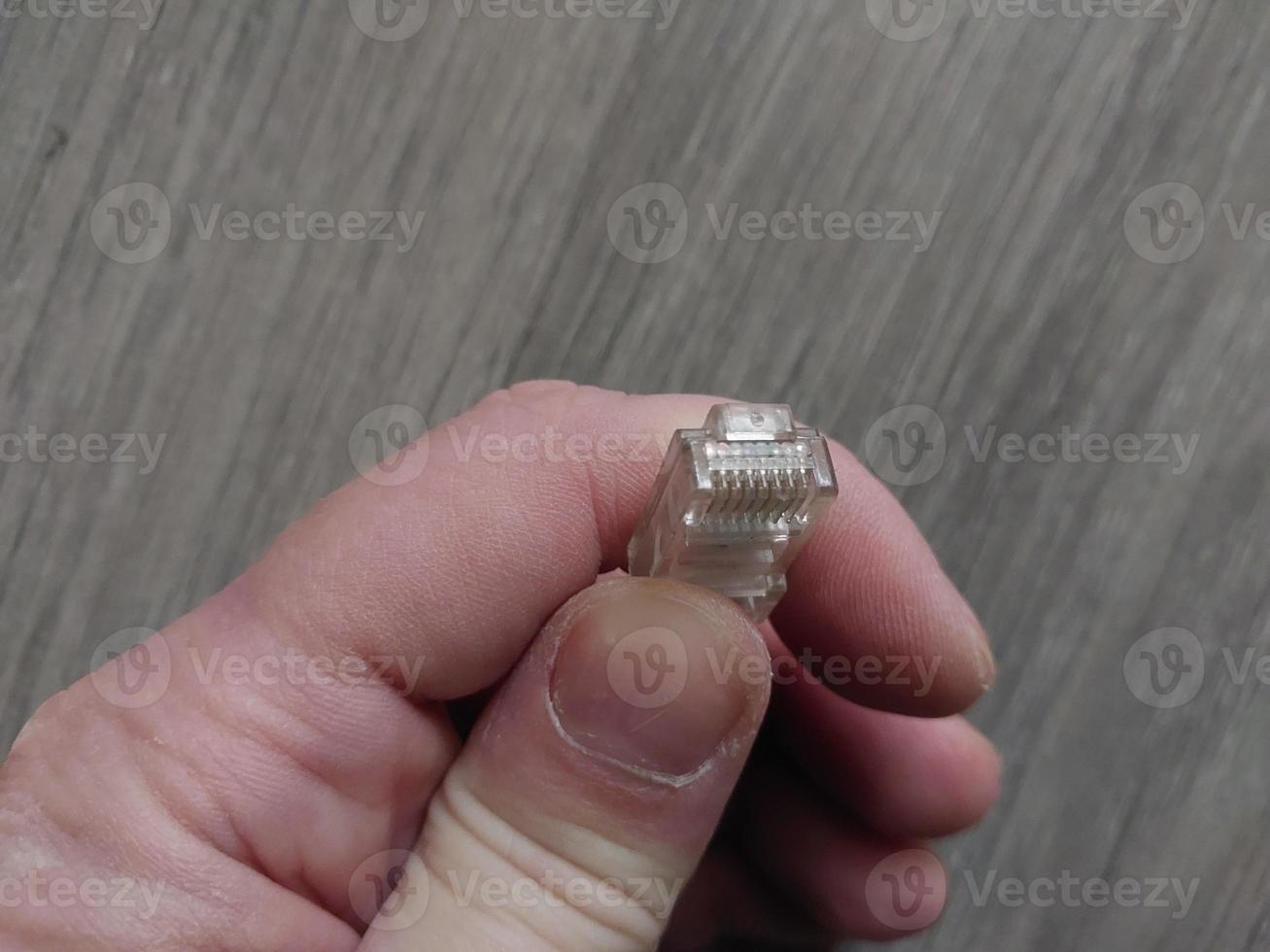 Electrical computer wires for current and information transfer photo