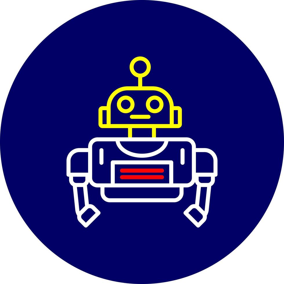 Robot Creative Icon Design vector