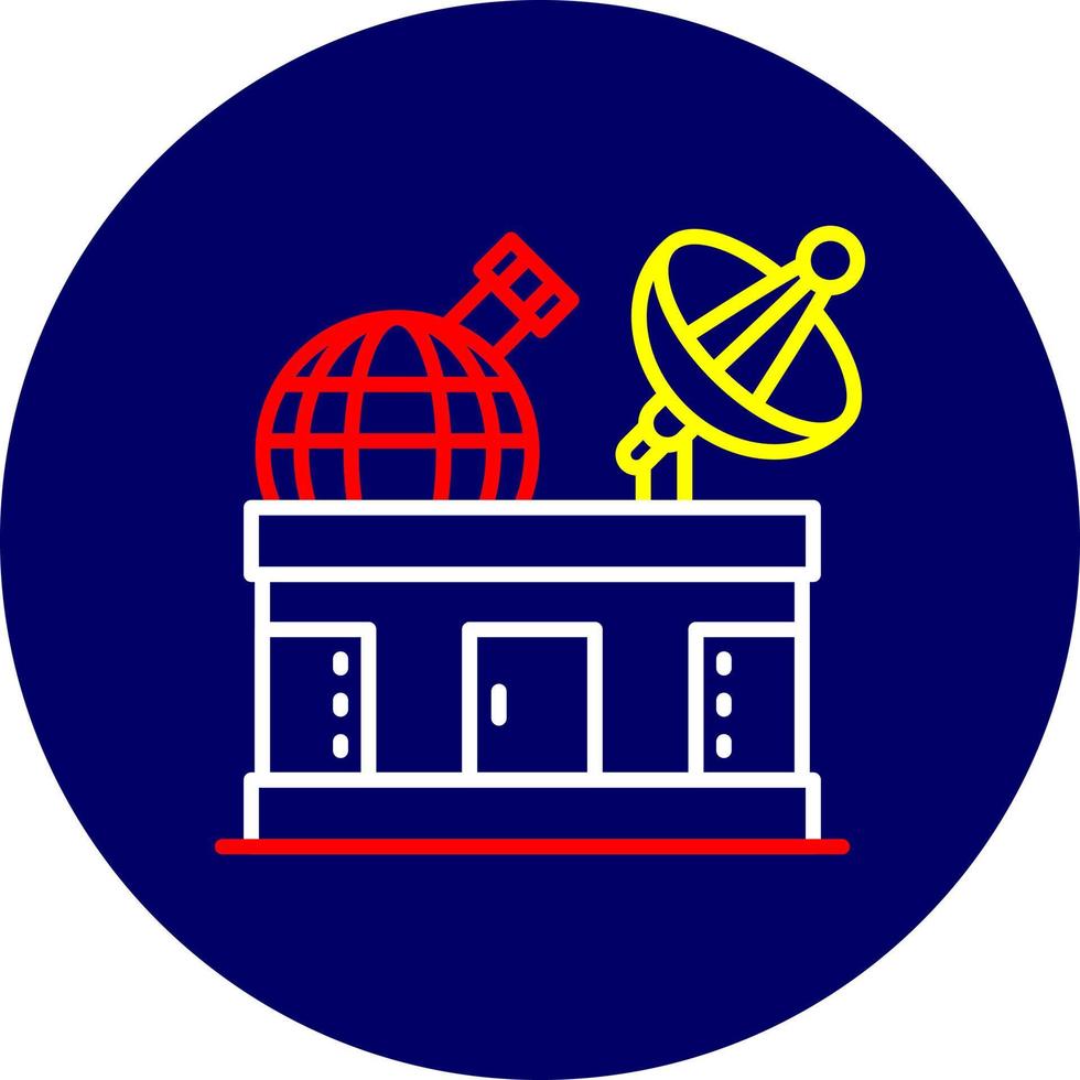 Observatory Creative Icon Design vector