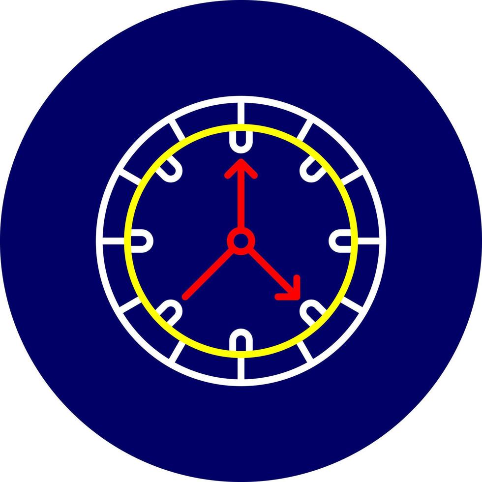 diseño de icono creativo de reloj vector