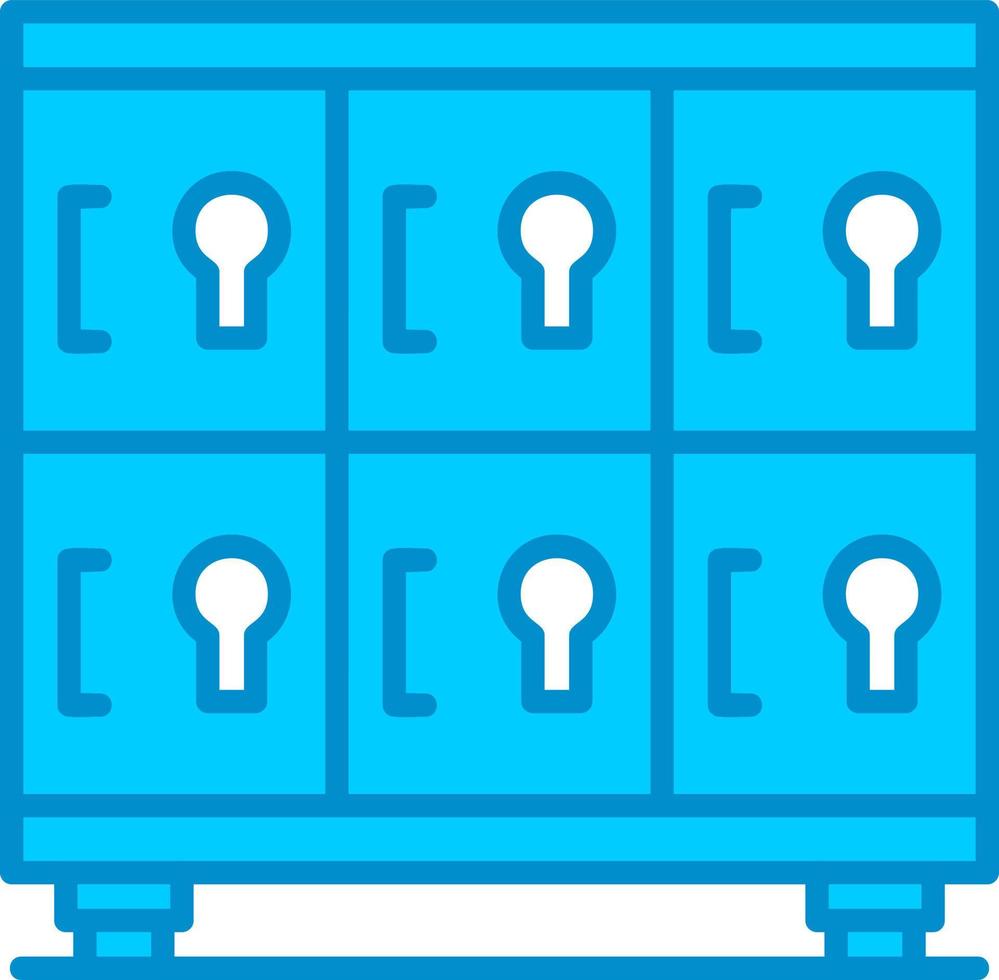Office Locker Creative Icon Design vector