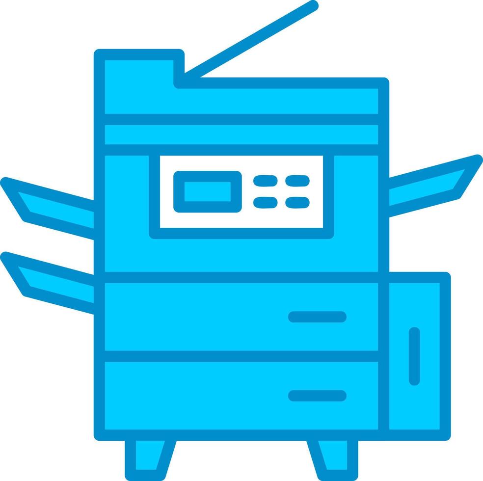 Photocopier Creative Icon Design vector