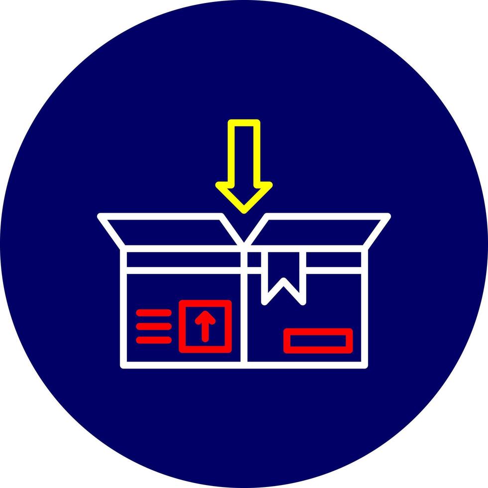 Packaging Creative Icon Design vector