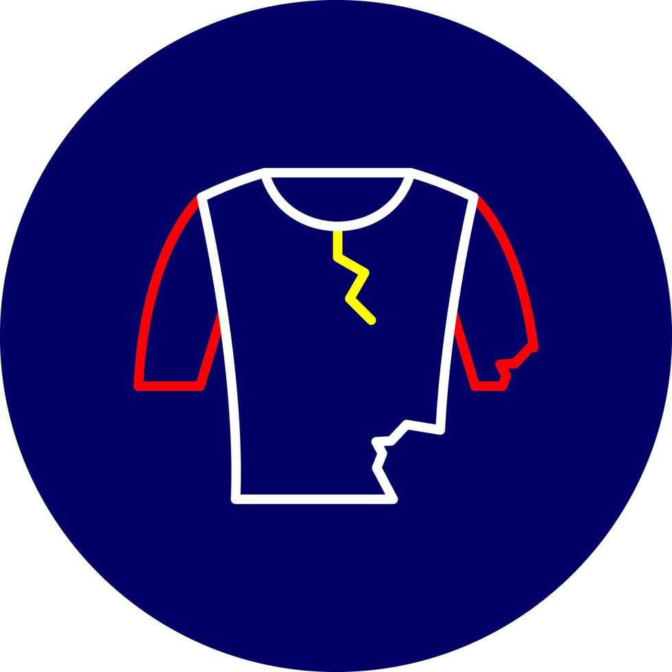 Tshirt Creative Icon Design vector