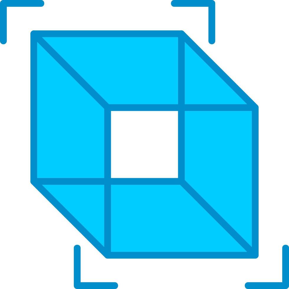3d Cube Creative Icon Design vector