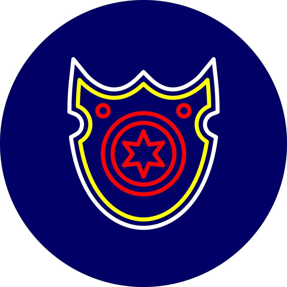 Badge Creative Icon Design vector