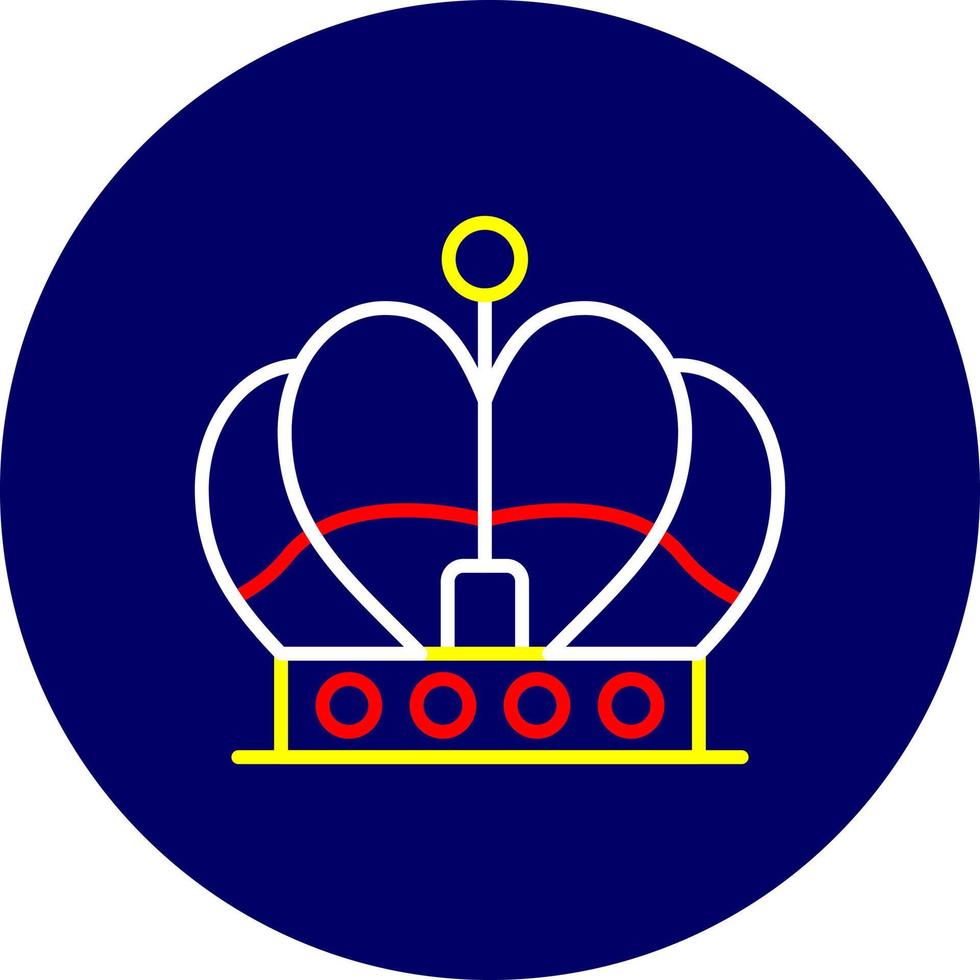 Crown Creative Icon Design vector