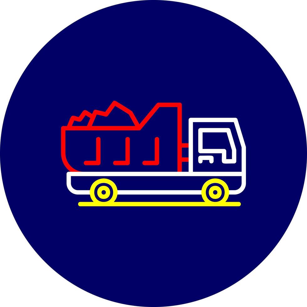 Truck Creative Icon Design vector