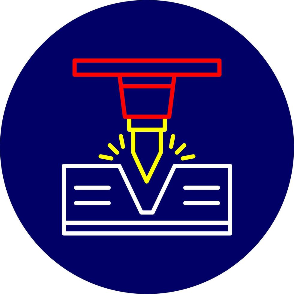 Bending Creative Icon Design vector