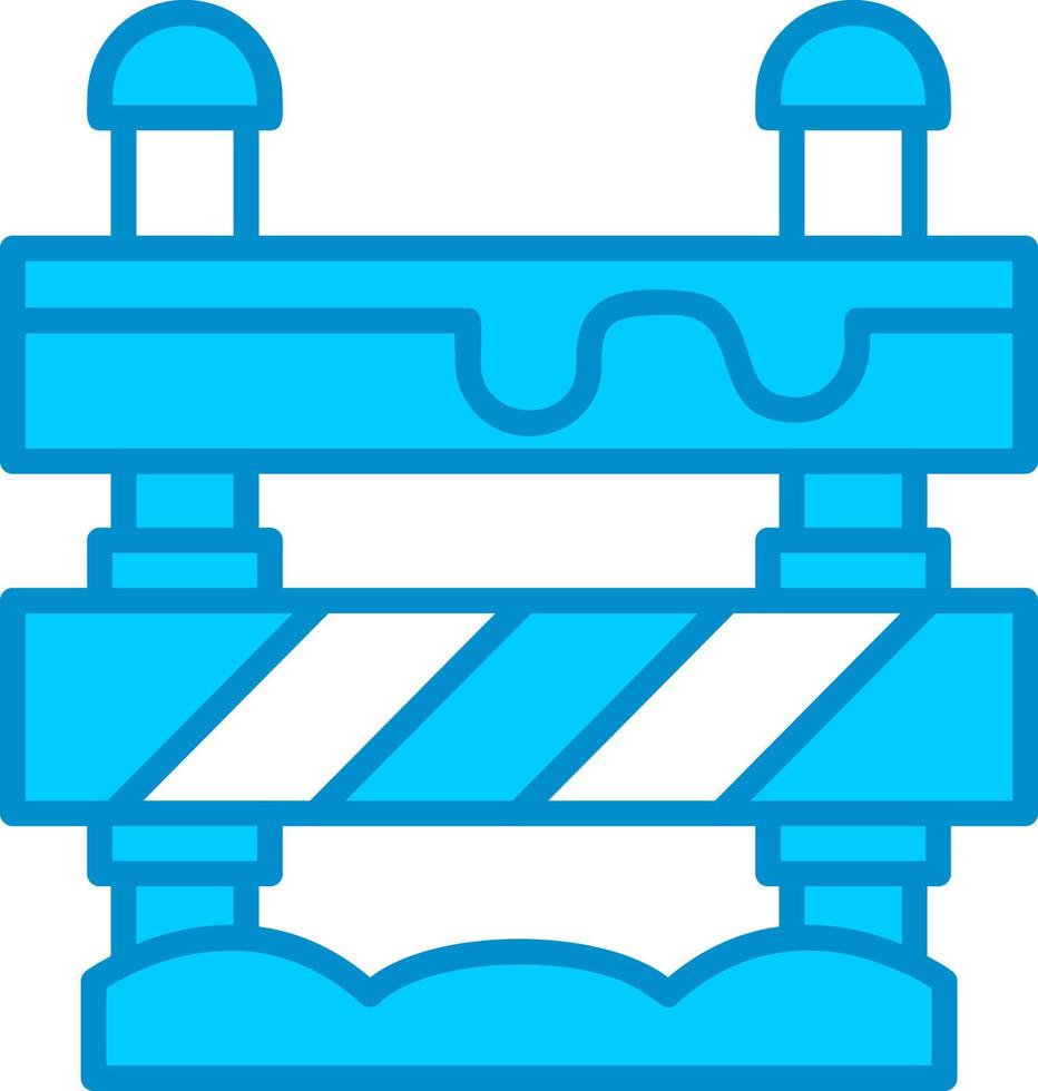 Road Block Creative Icon Design vector