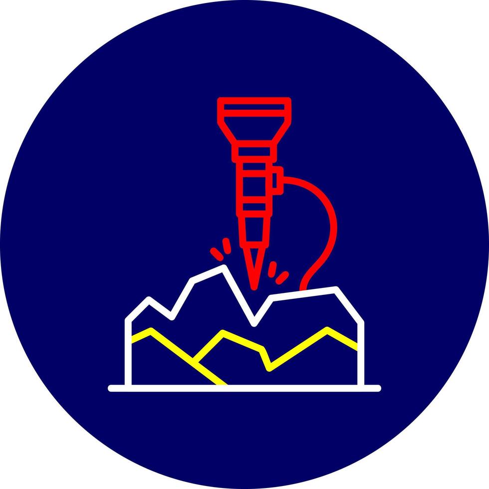 Mining Creative Icon Design vector
