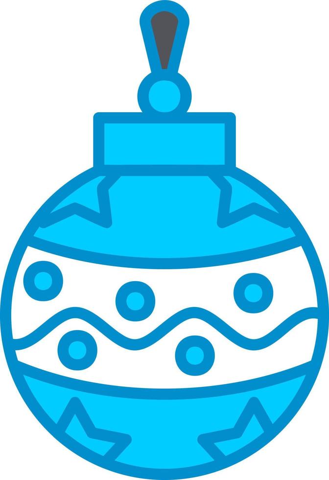 Bauble Creative Icon Design vector