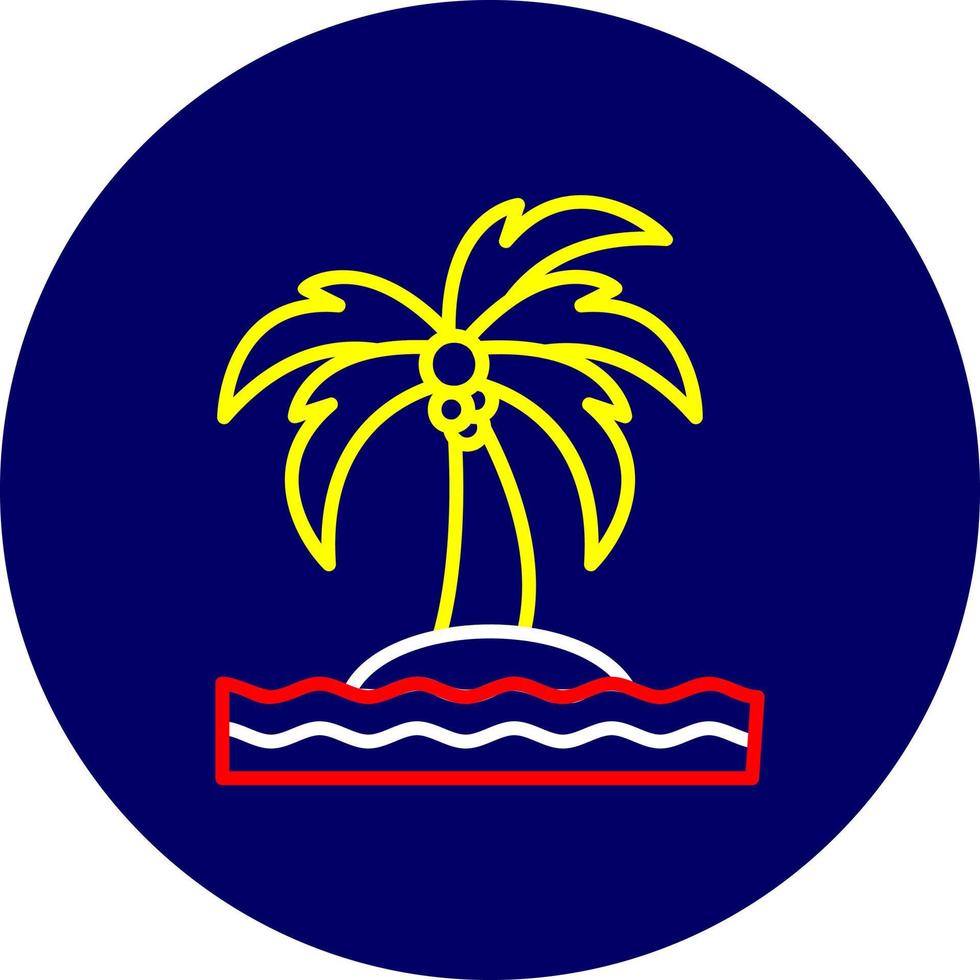 Island Creative Icon Design vector