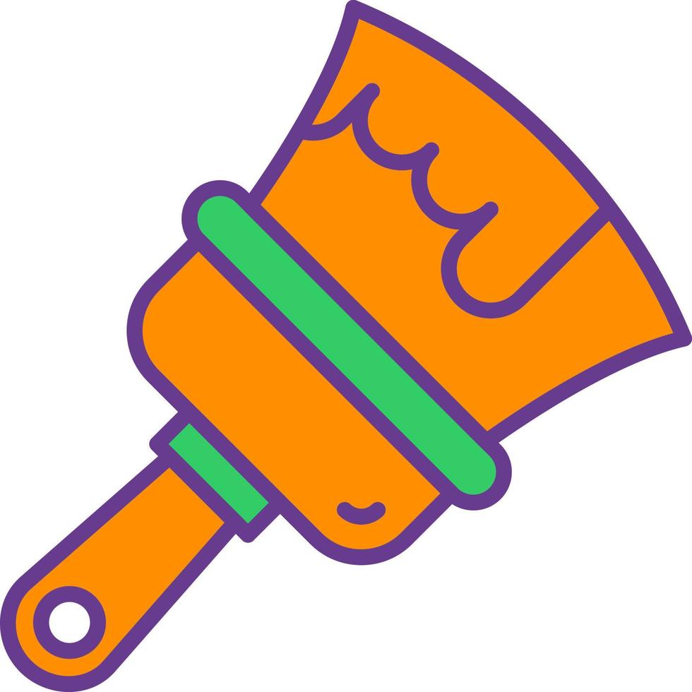 Paint Brush Creative Icon Design vector