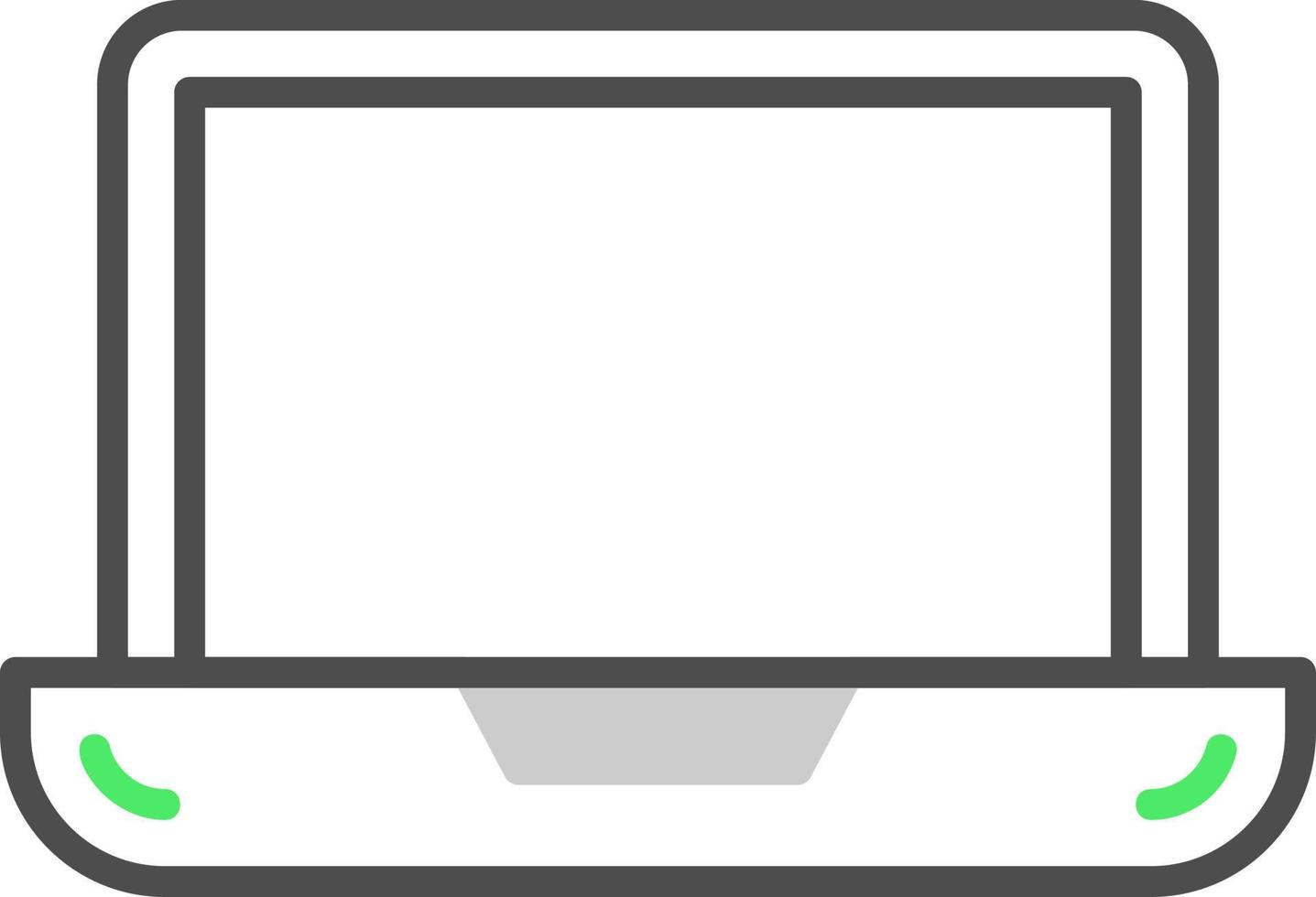 Laptop Creative Icon Design vector