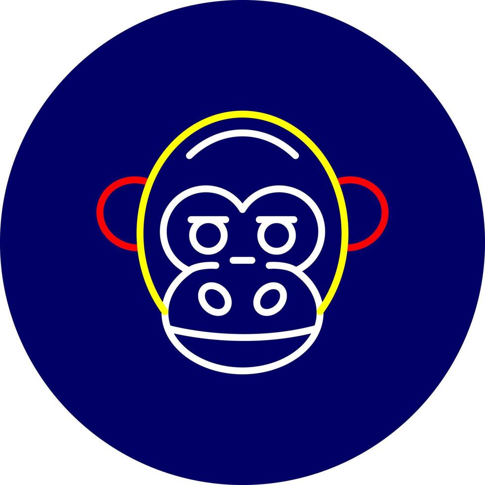 Monkey Creative Icon Design vector