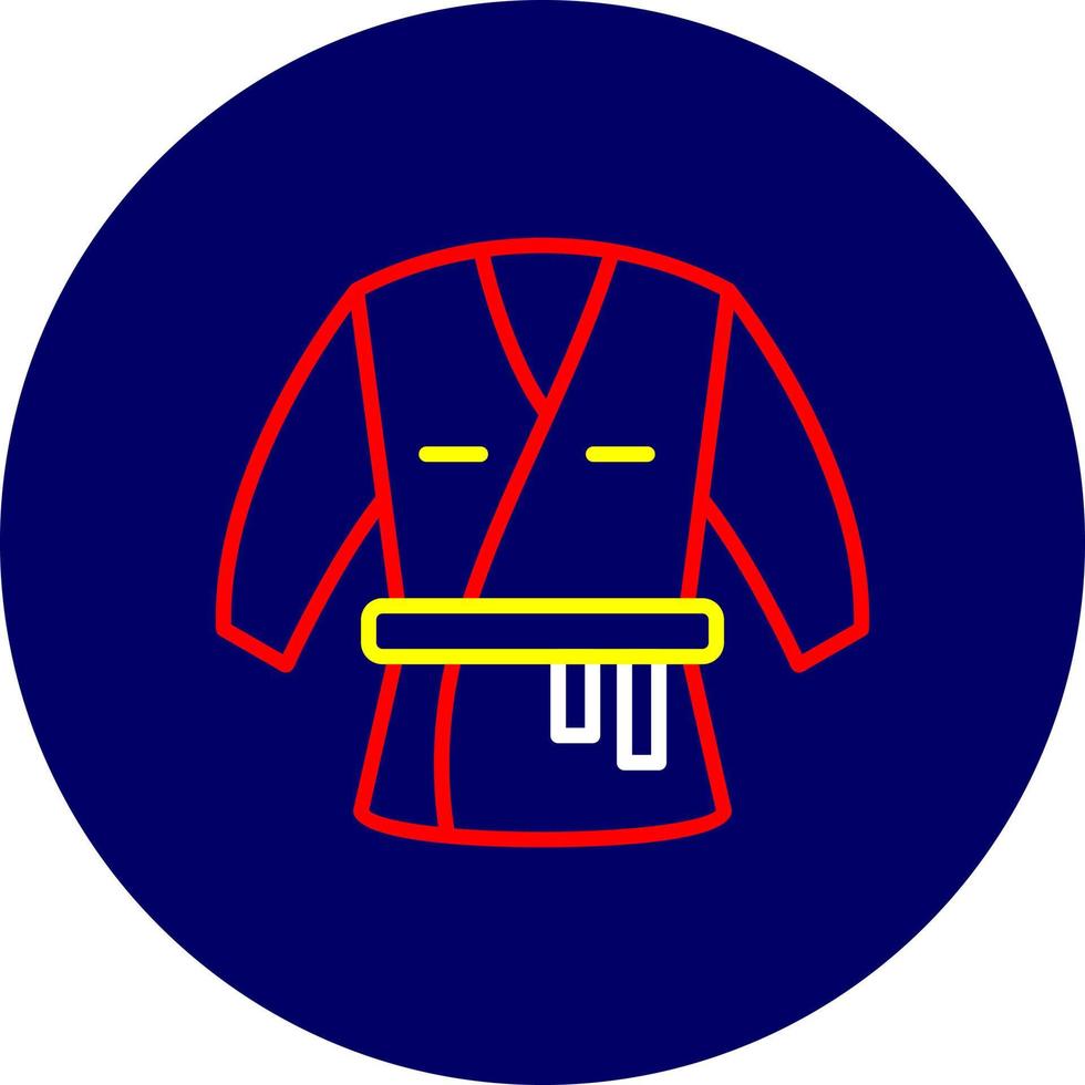 Kimono Creative Icon Design vector