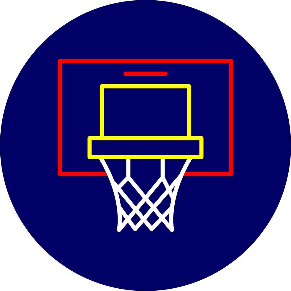 diseño de icono creativo de baloncesto vector