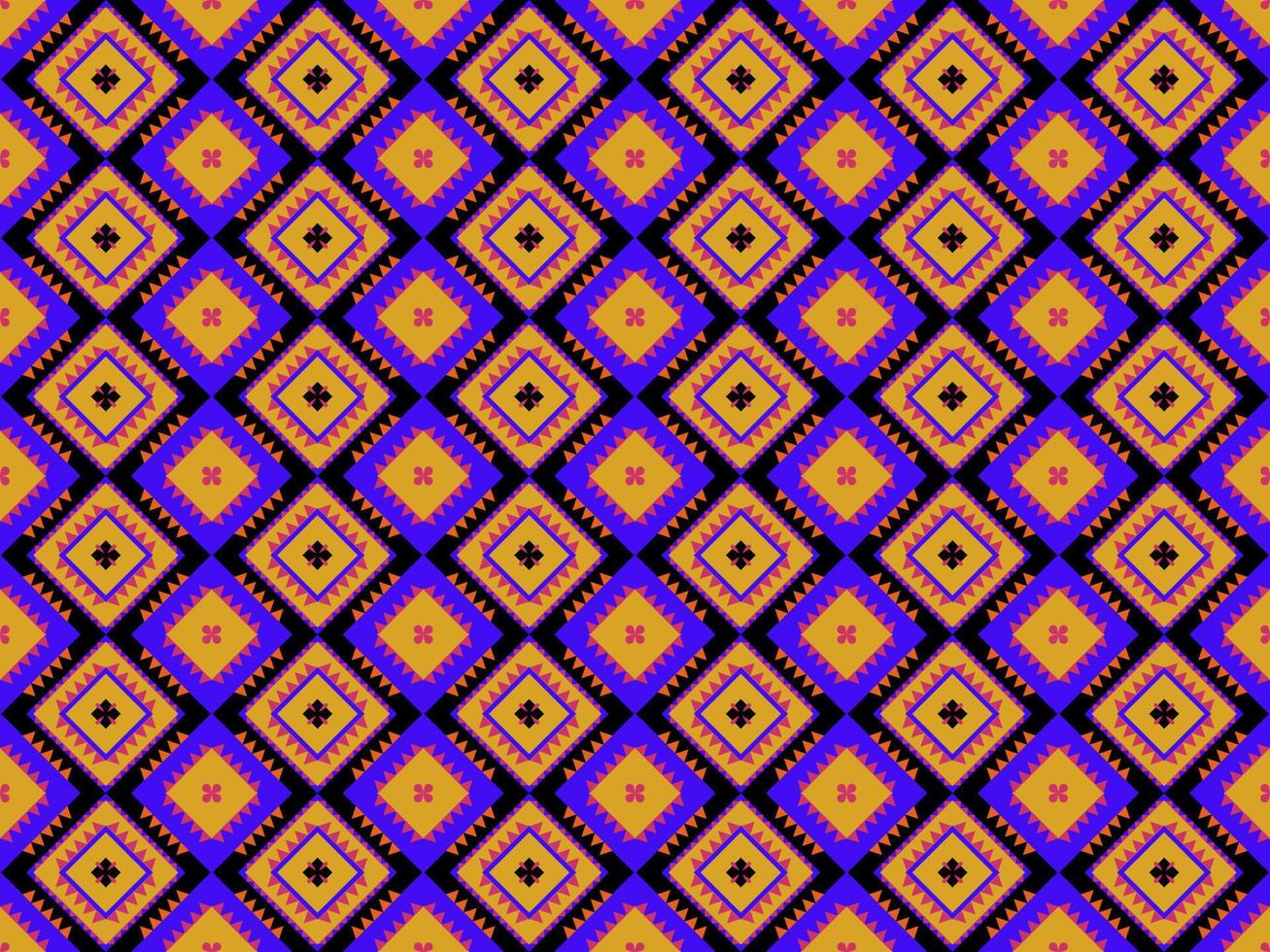 seamless geometric pattern with shapes vector