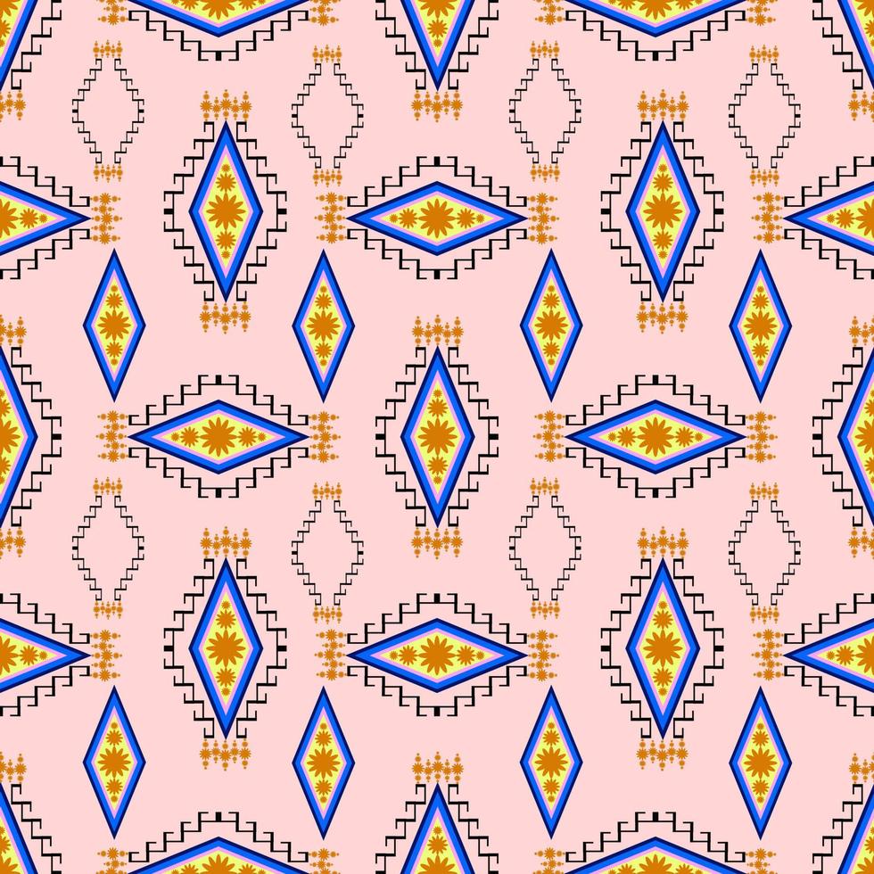 seamless geometric pattern background design vector