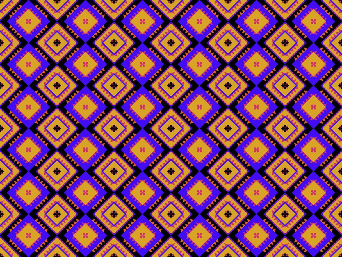 seamless geometric pattern with shapes vector