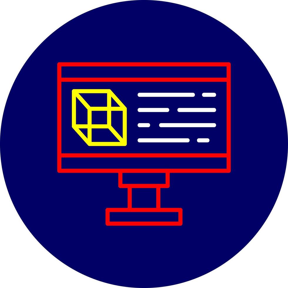 3D Design Creative Icon Design vector