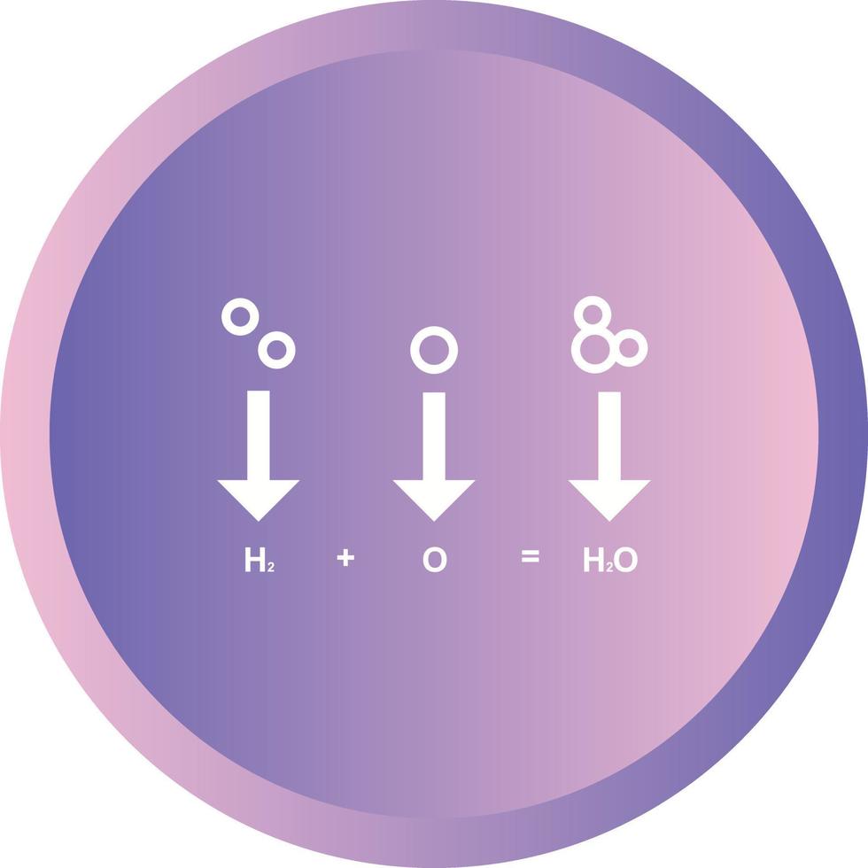 Unique Chemicals Formula Vector Glyph Icon