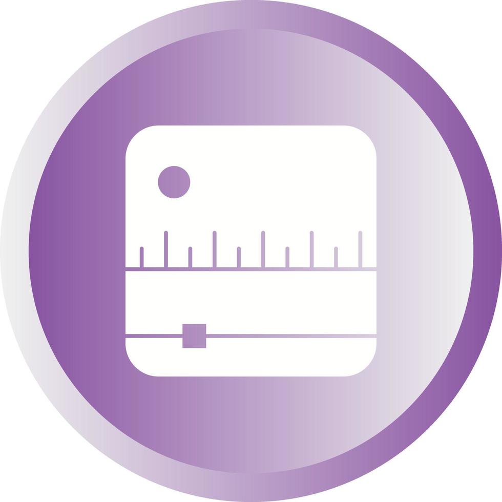 Unique FM Radio Vector Glyph Icon