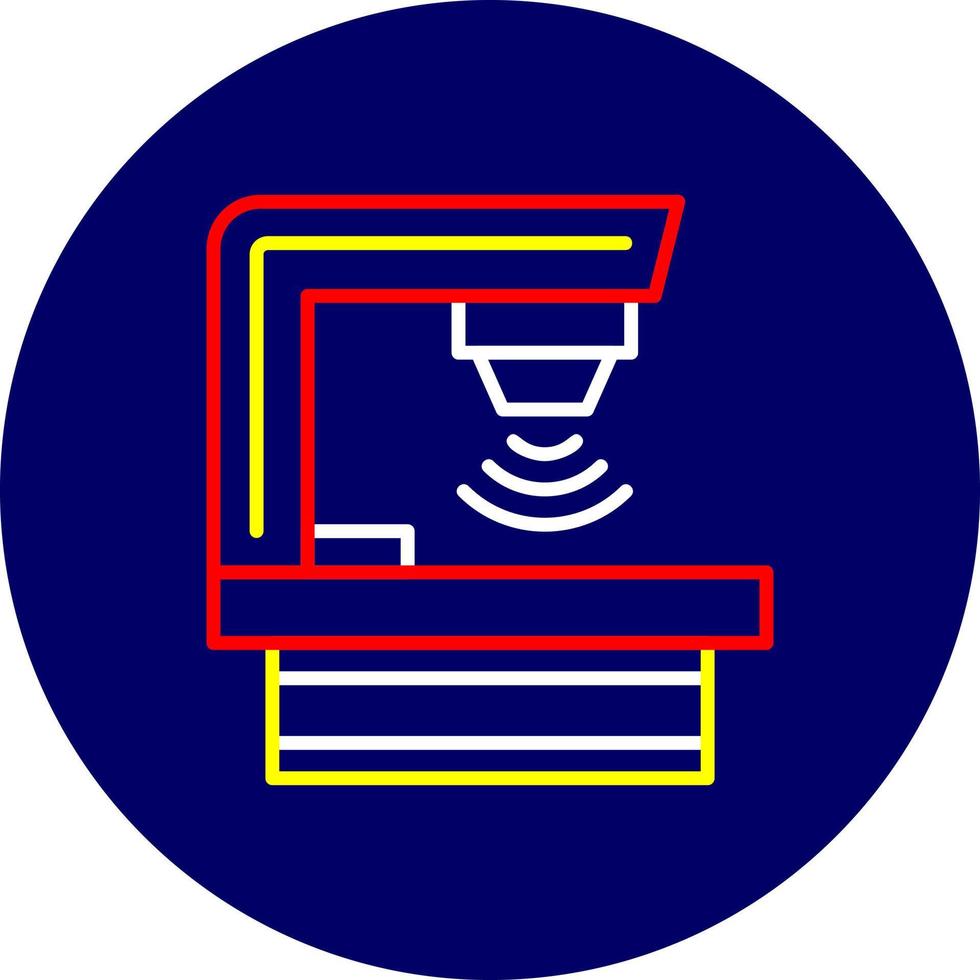 Radiotherapy Creative Icon Design vector