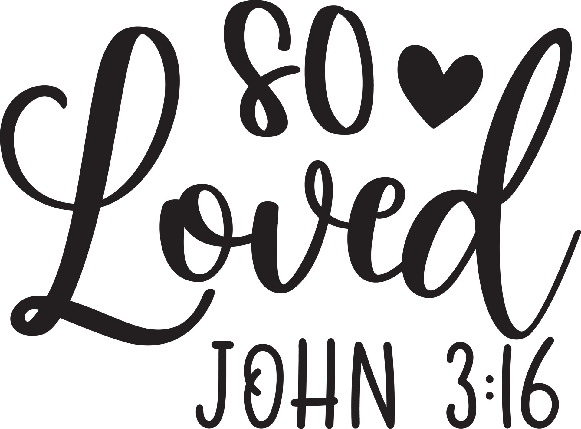 So Loved, John 316, Heart, Valentines Day, Love, Be Mine, Holiday ...