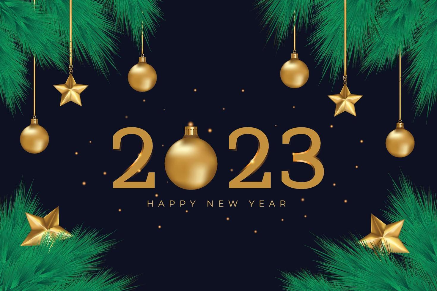 2023 christmas tree2 vector