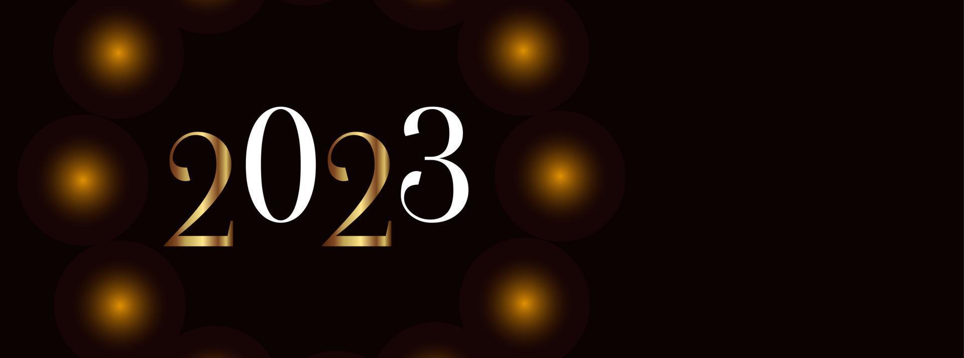 Background 2023 new year vector illustration design vector