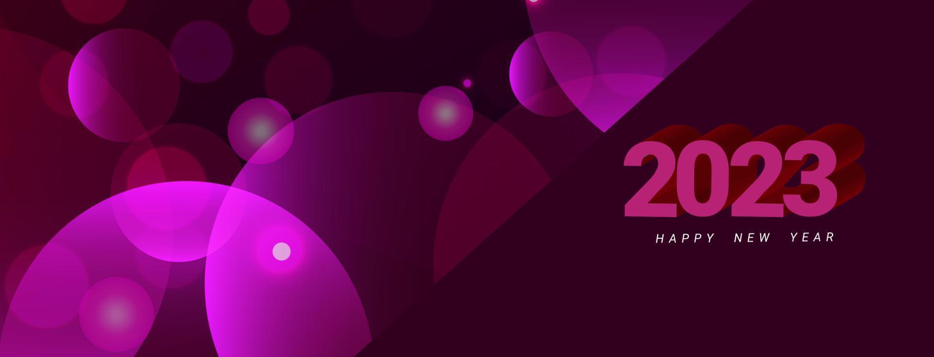 Background 2023 new year vector illustration design