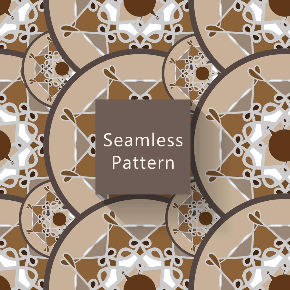 New abstract seamless beautiful pattern vector