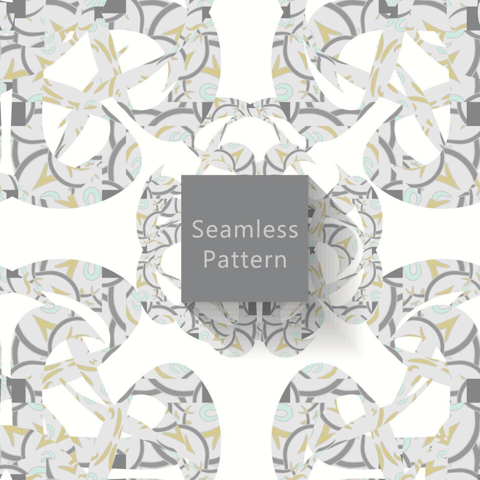 New abstract seamless pattern vector