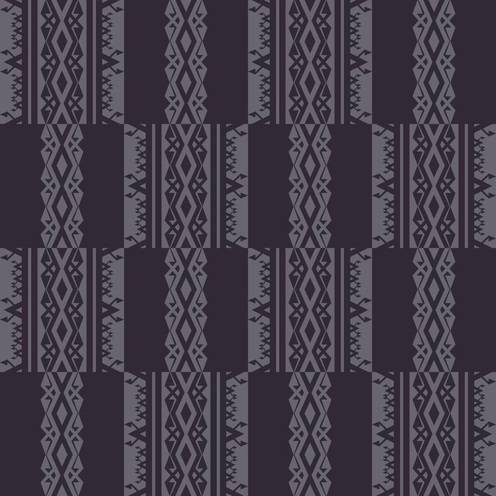 Abstract ethnic pattern. African mud cloth geometric shape monochrome grey color seamless pattern background. Ethnic tribal geometric pattern for fabric, home decoration elements, upholstery. vector
