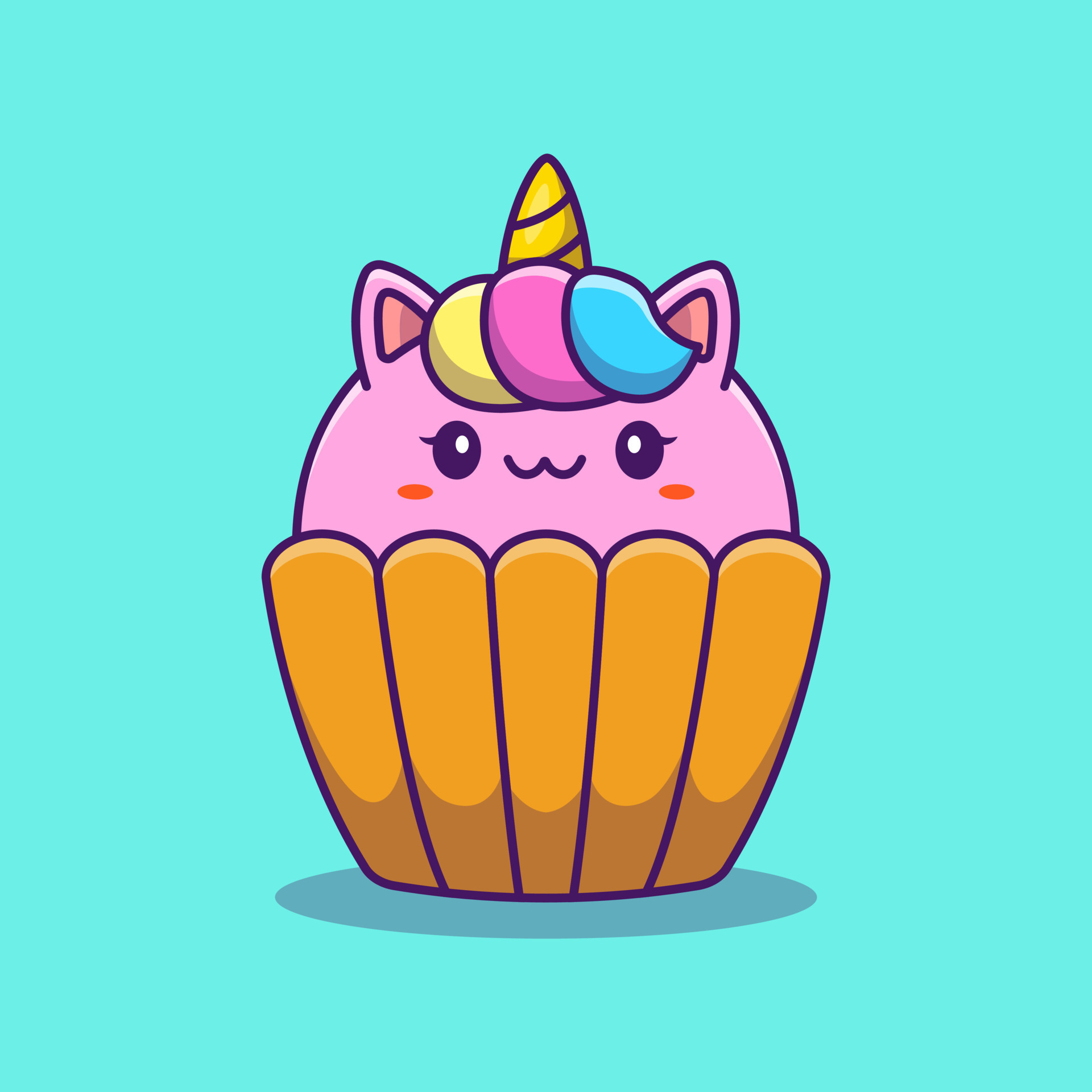 Cute Unicorn Cup Cake Cartoon Vector Icon Illustration. Animal Food Icon Concept Isolated Premium Vector. Flat Cartoon Style 15512399 Vector Art at Vecteezy Cute Unicorn Cup Cake Cartoon Vector Icon Illustration. Animal Food Icon Concept Isolated Premium Vector. Flat Cartoon Style 15512399 Vector Art at Vecteezy