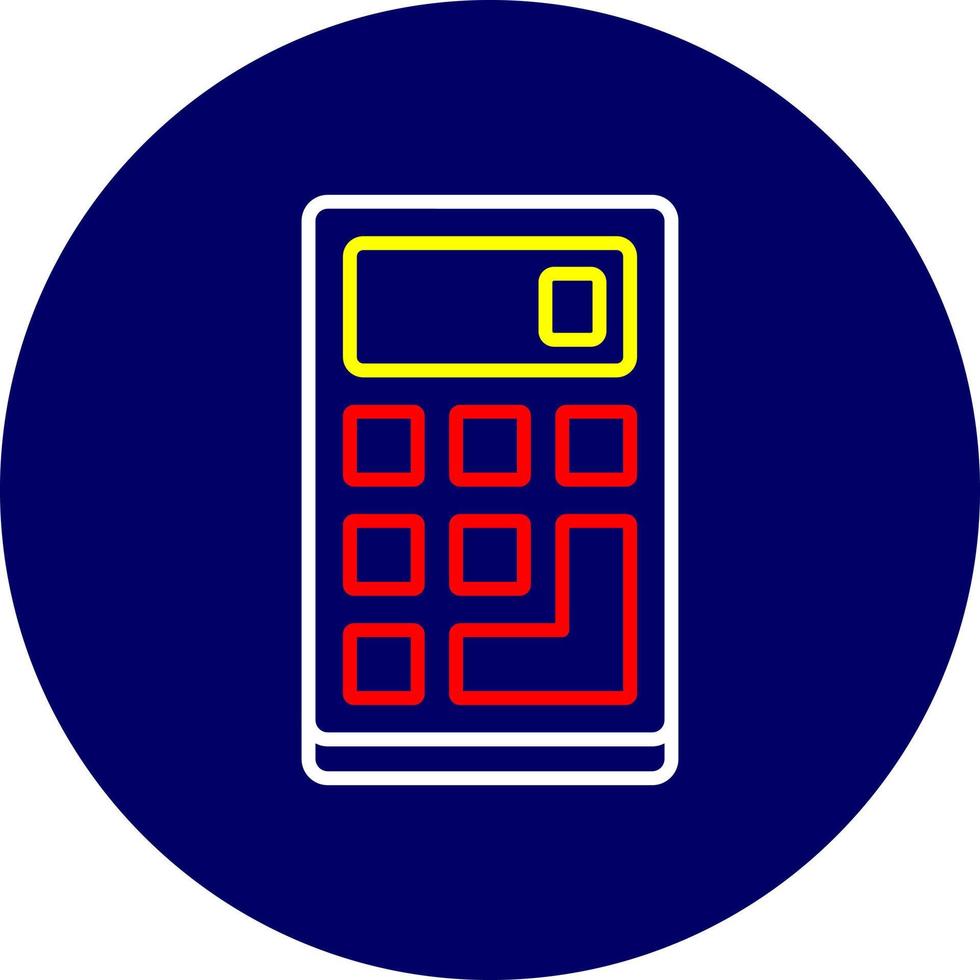 Calculator Creative Icon Design vector