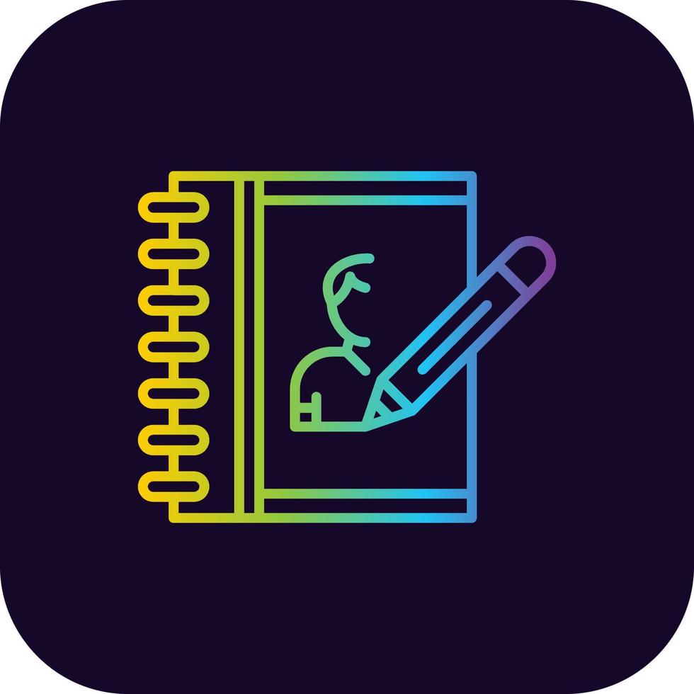 Sketch Creative Icon Design vector