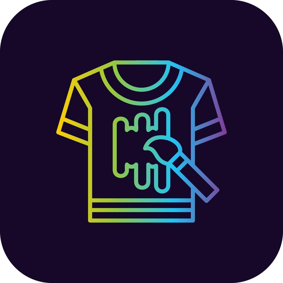 Tshirt Creative Icon Design vector