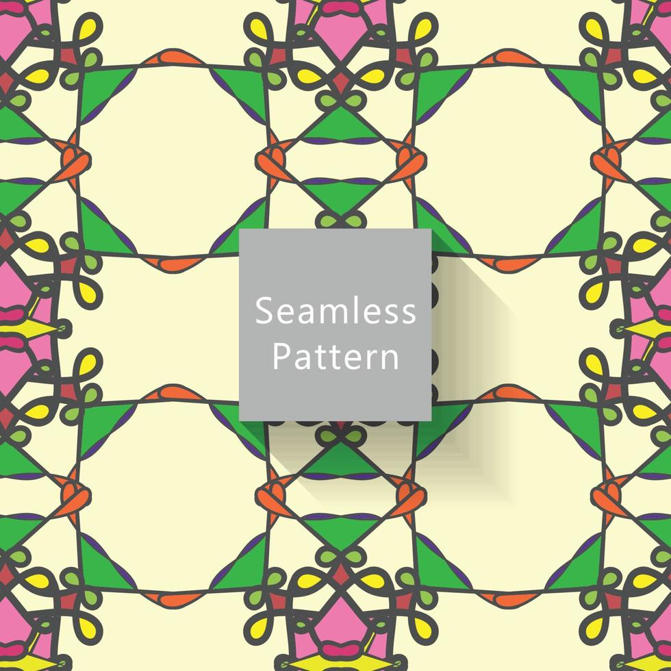 New abstract seamless beautiful pattern vector