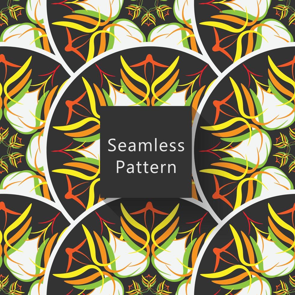 New abstract seamless beautiful pattern vector