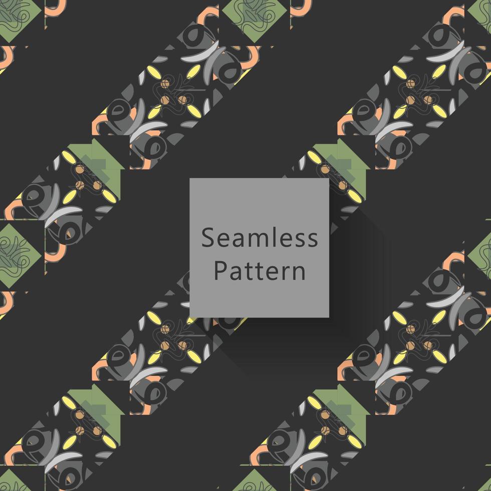 New abstract seamless pattern vector