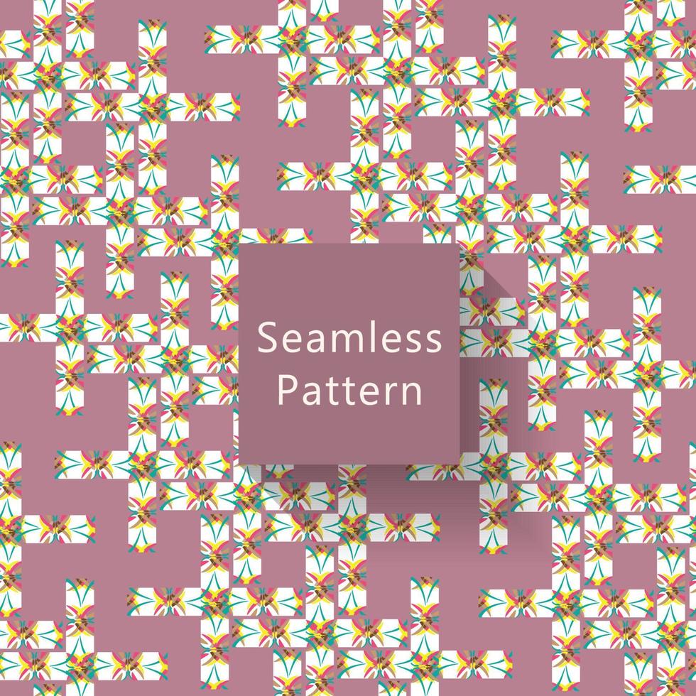 New abstract seamless beautiful pattern vector