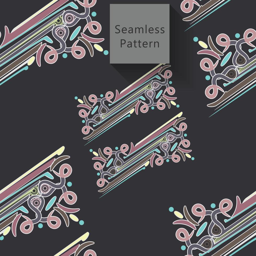 New abstract seamless pattern vector